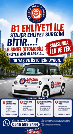 SAMSUN SÜRÜCÜ KURSU